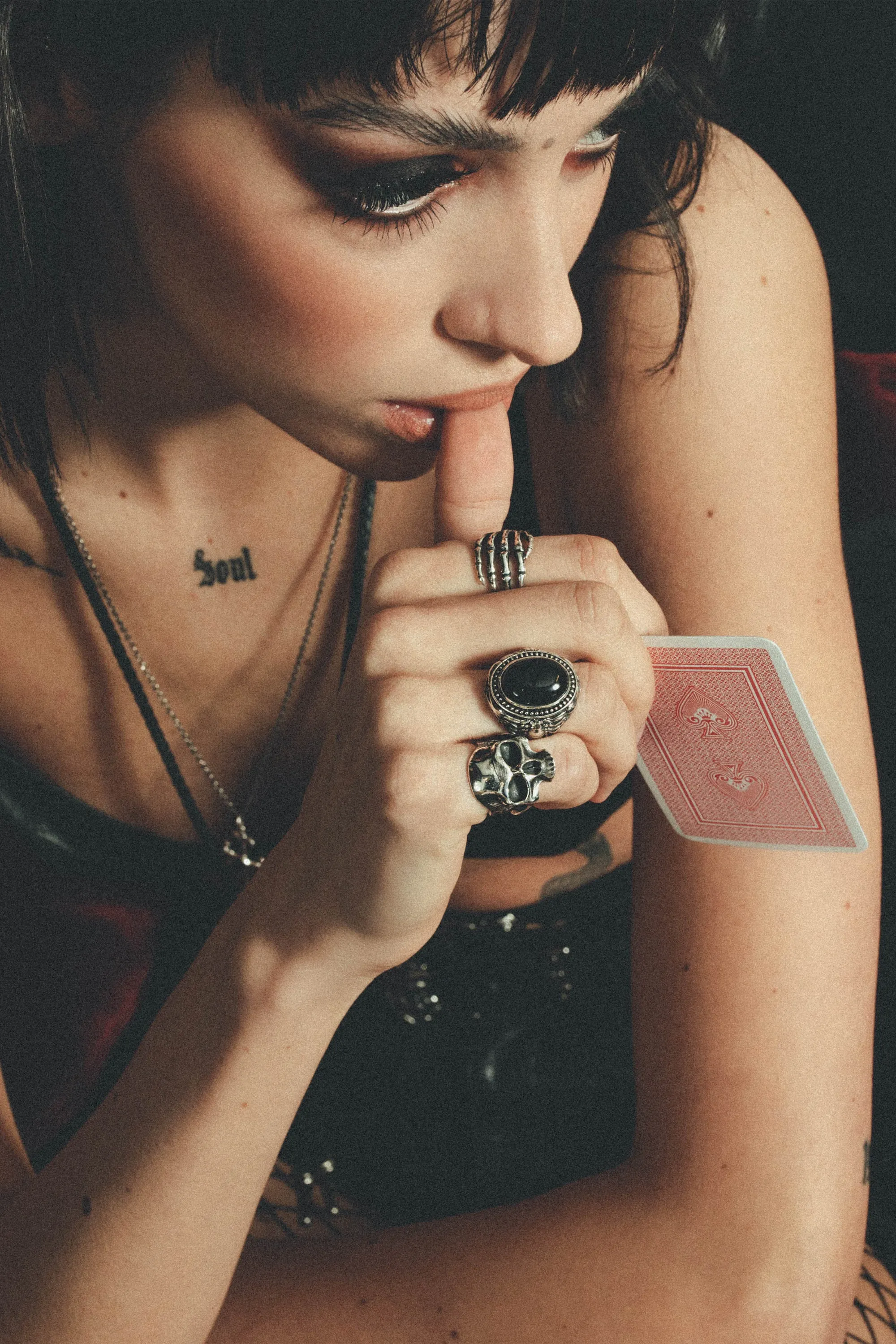 .925 Skull Ring