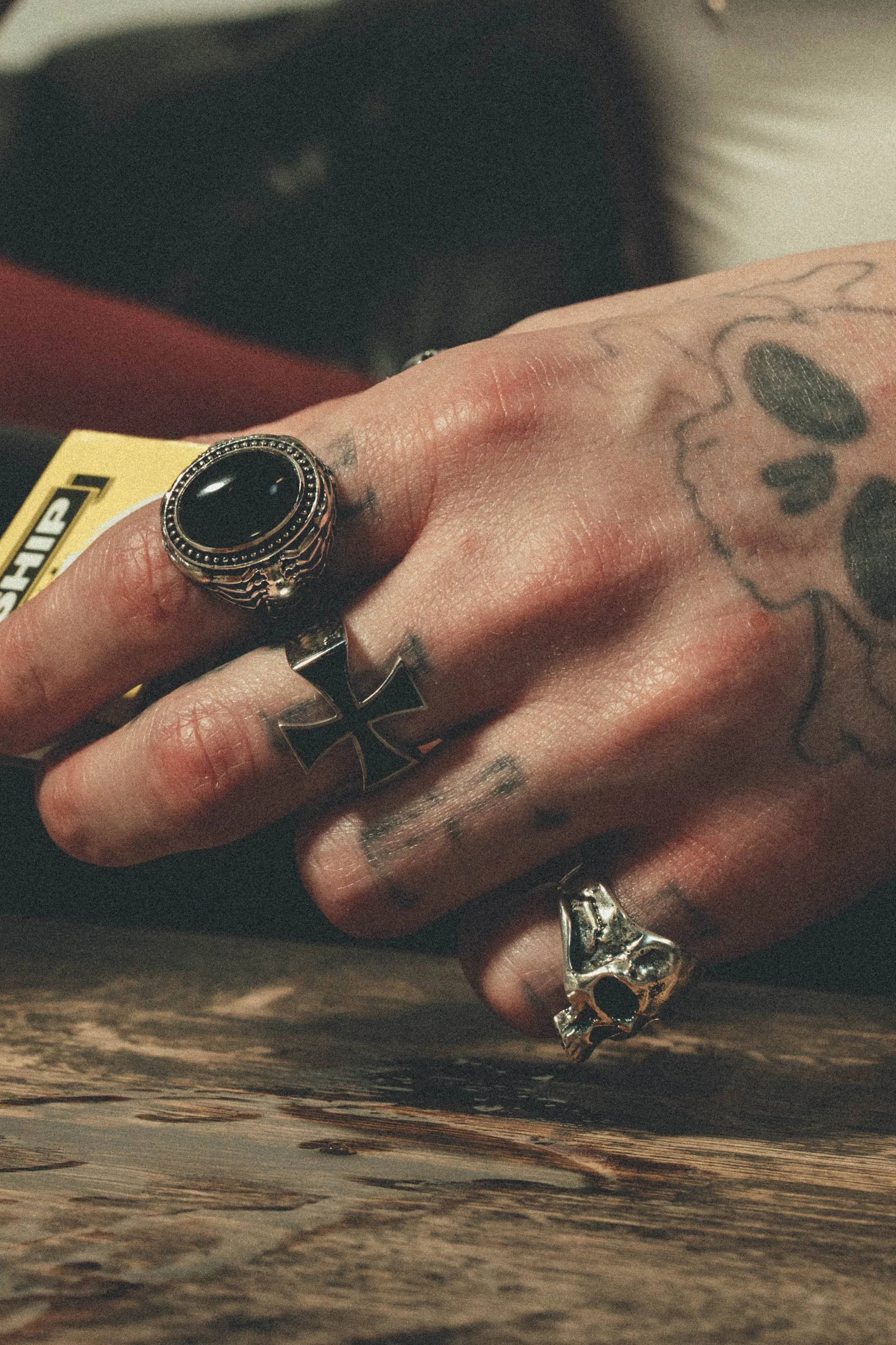 .925 Skull Ring