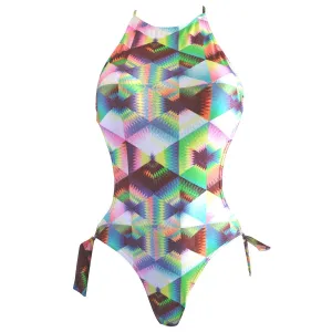 Alga Marinha Fractal Monokini