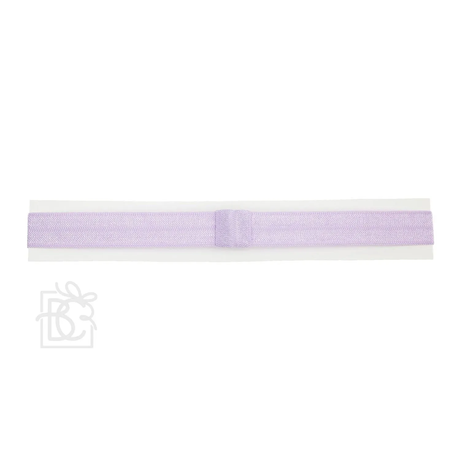 Beyond Creations Add-a-Bow Skinny Elastic Headband (0-3M) Light Orchid