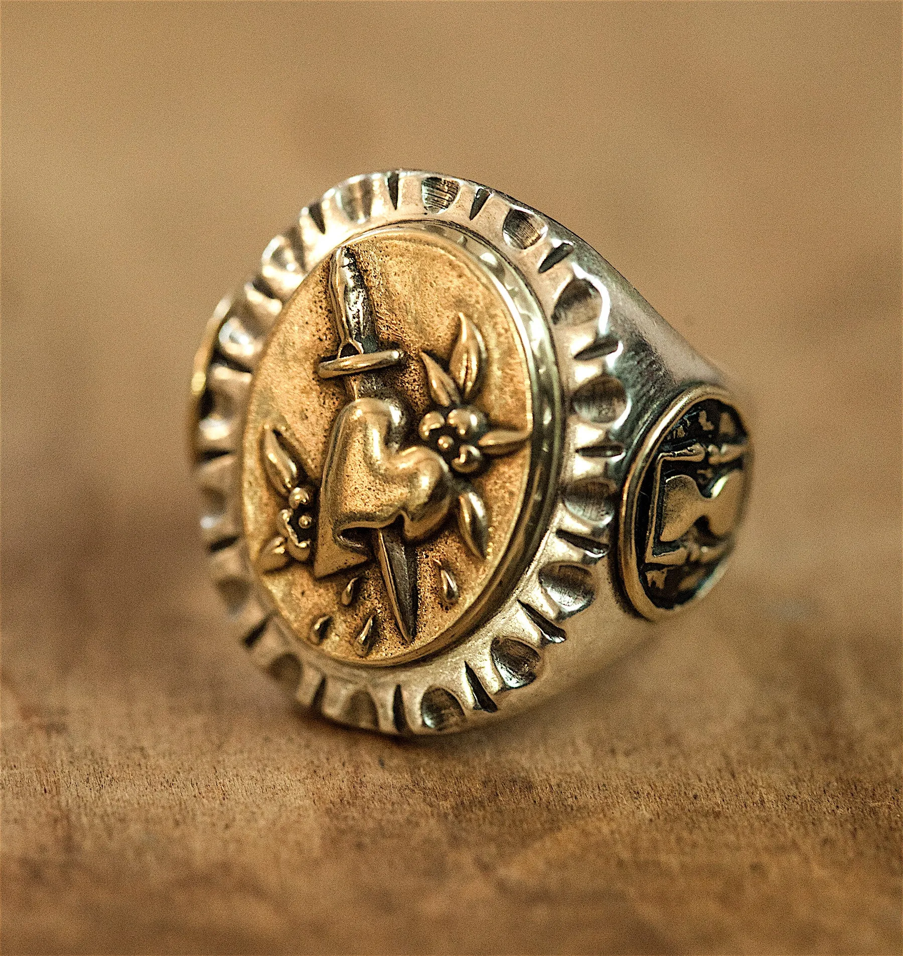 Bleeding Heart Souvenir Ring