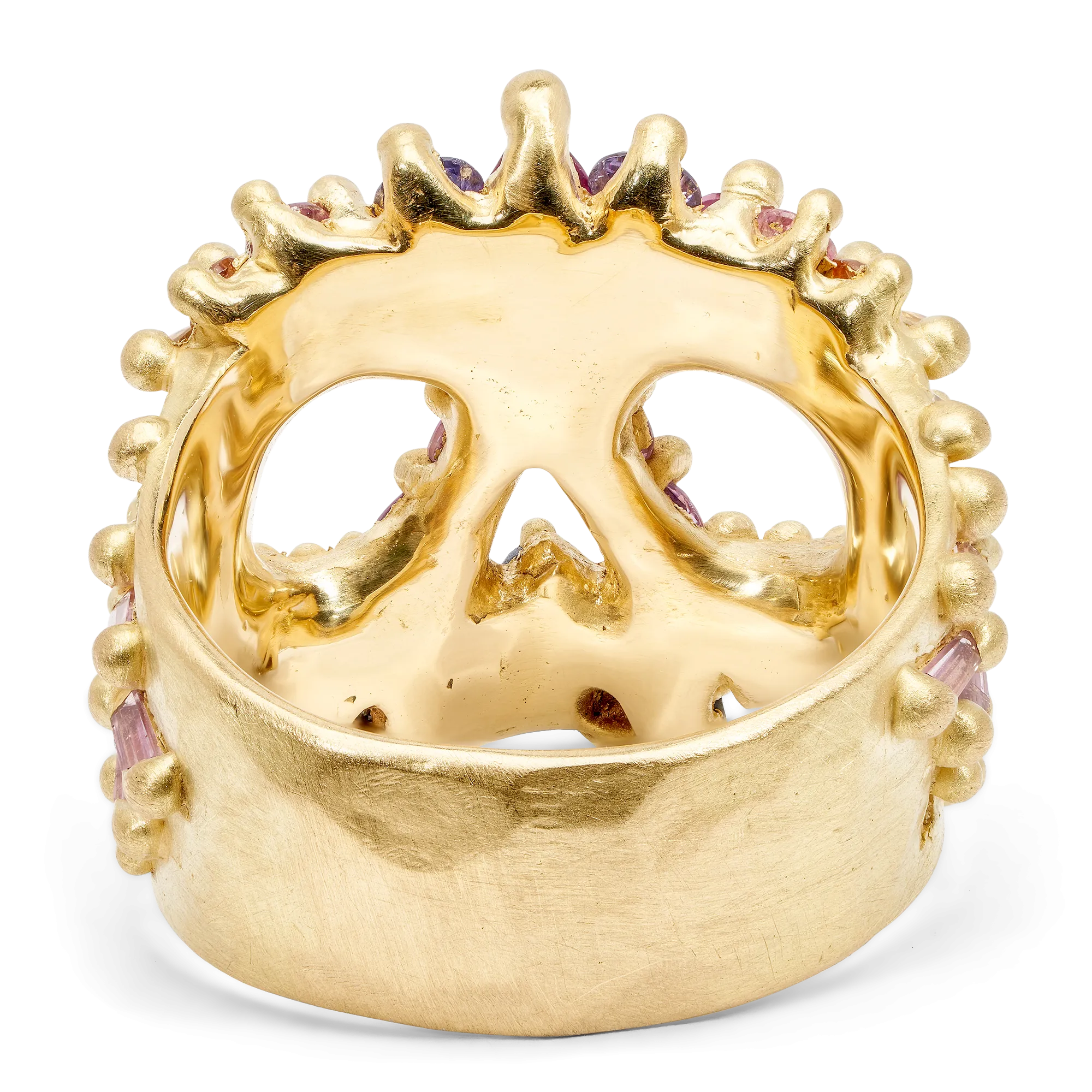 Blossom Crush Heavens Cove Skull Ring - Size 7 - 9841