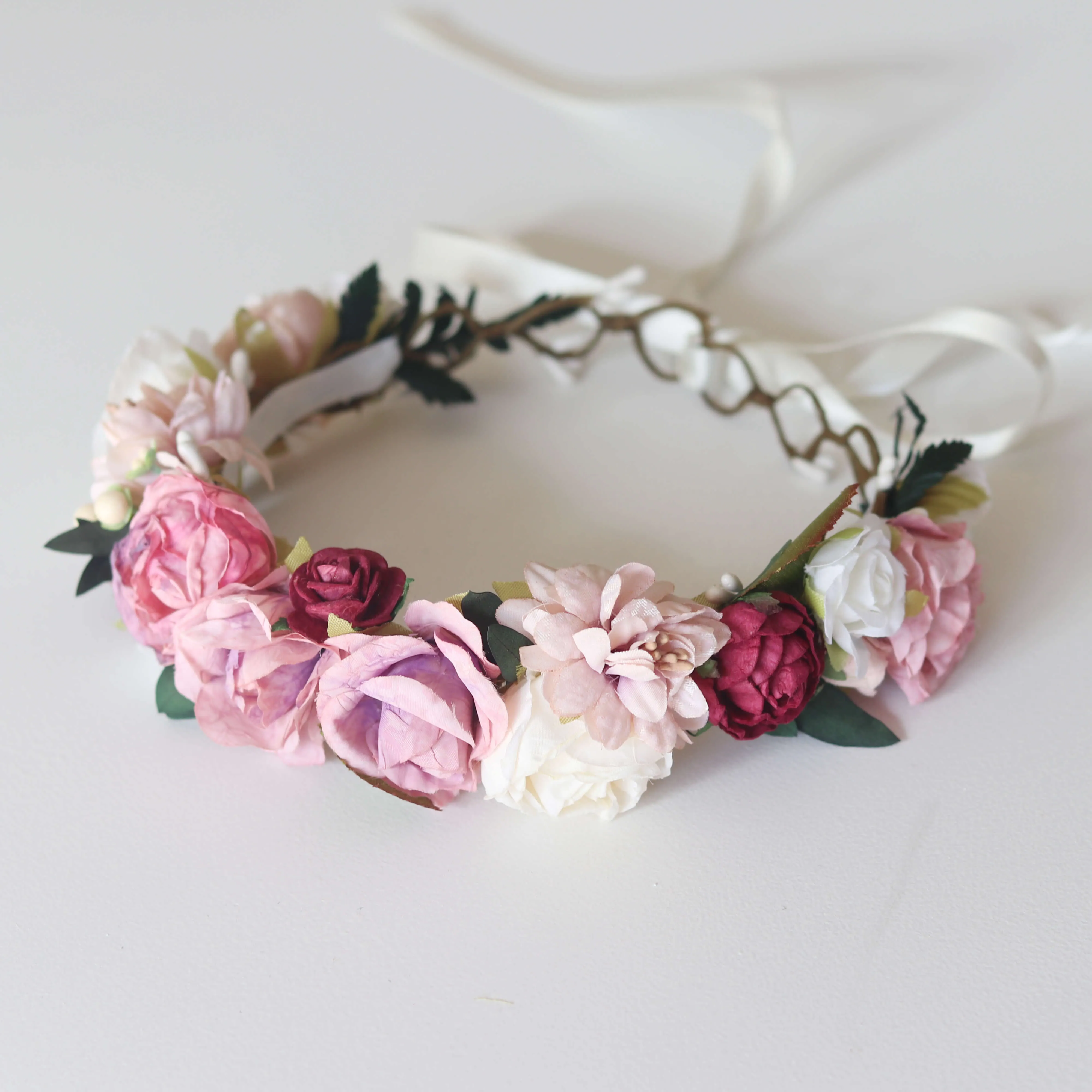 Charlotte flower crown