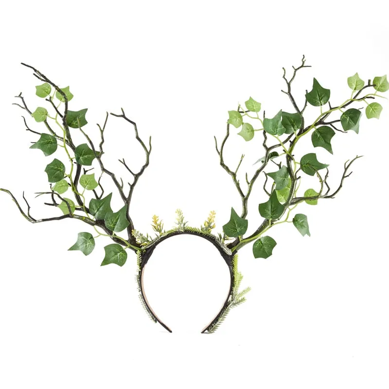 Dryad Headpiece Costumes Headband Tree Branches Faecore Accessories