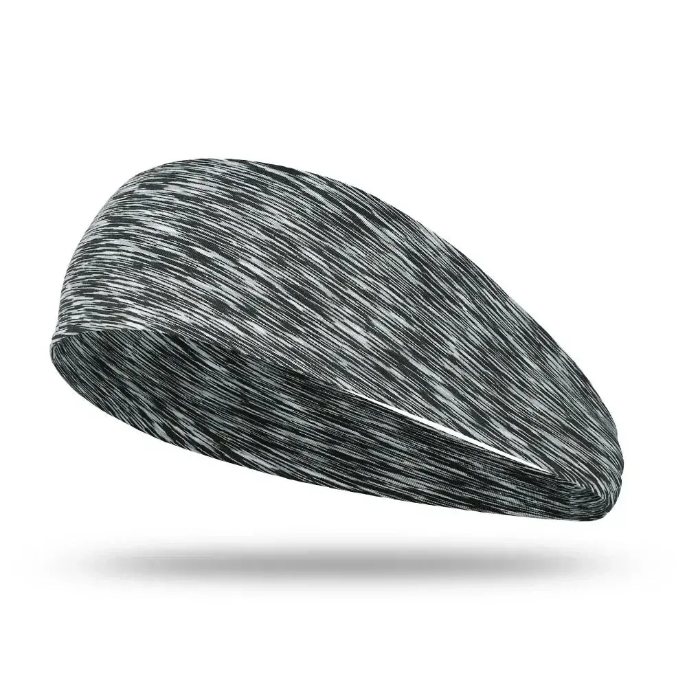 Elastic Sports Headband - Sweat-Wicking & Breathable