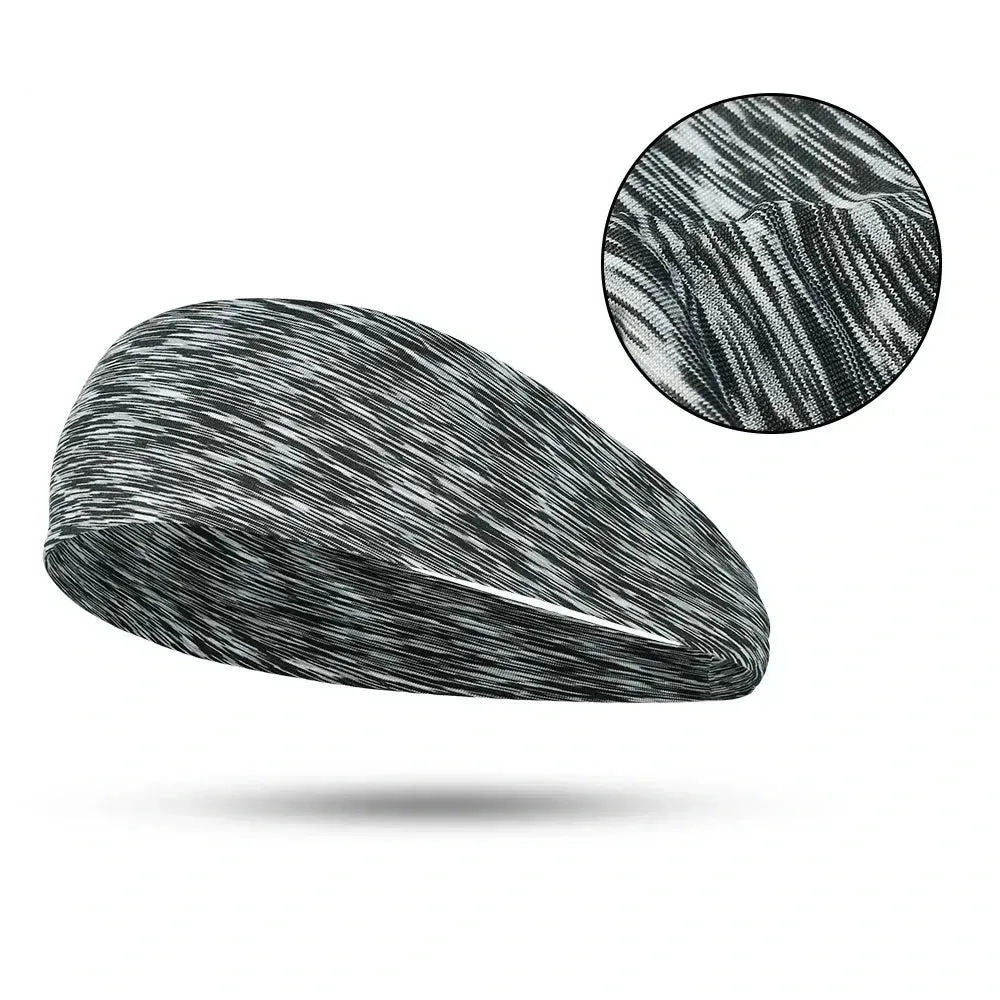 Elastic Sports Headband - Sweat-Wicking & Breathable