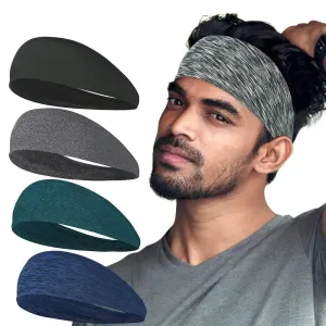 Elastic Sports Headband - Sweat-Wicking & Breathable