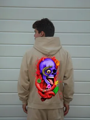 G West Rose Skull Heavy Premium Hoodie - 6 Colors
