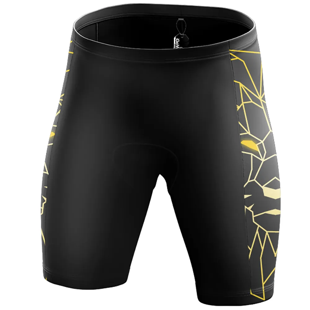 Geometric Lion Cycling Short