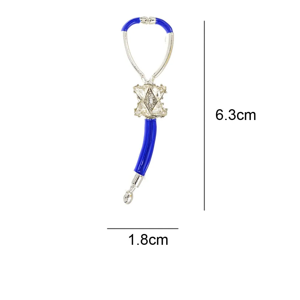 Heart Beating Line Stethoscope Doctor Medical Brooch