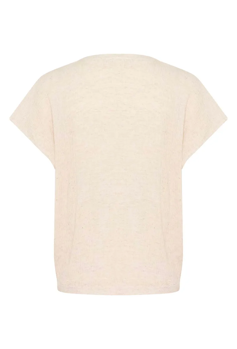 KAFFE KAgitte Blouse Feather Gray Melange