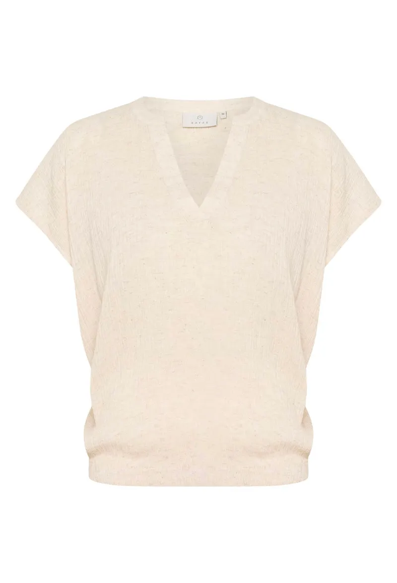 KAFFE KAgitte Blouse Feather Gray Melange