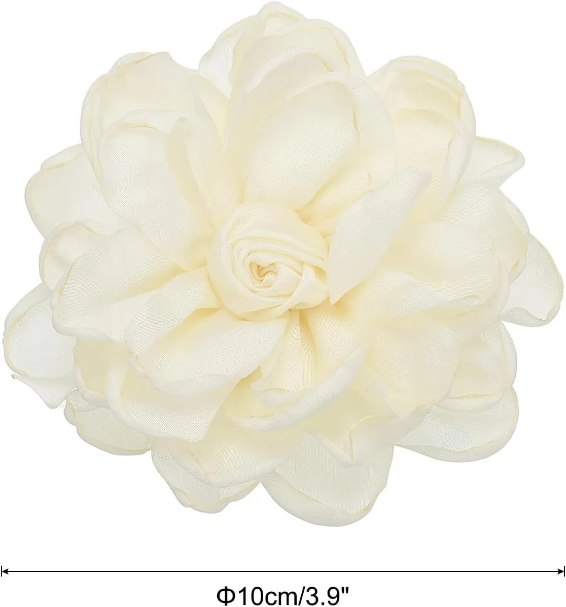 PATIKIL Rose Flower Hair Clips, Fabric Brooch Pins for Women Wedding Party Dance Dress Clothes Accessories Valentine's Day Gifts