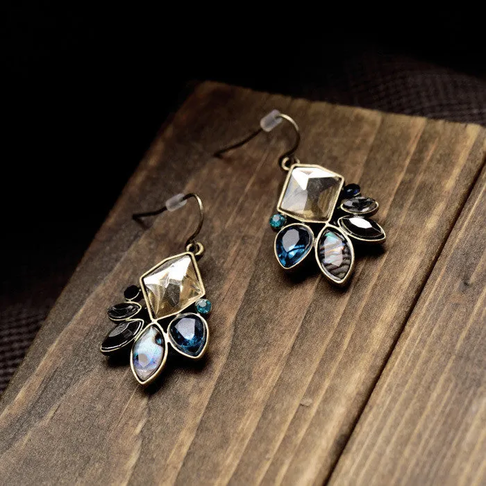 Statement Jewelry Fashion Classic Irregular Geometric Plant Flowers Drop Earrings
