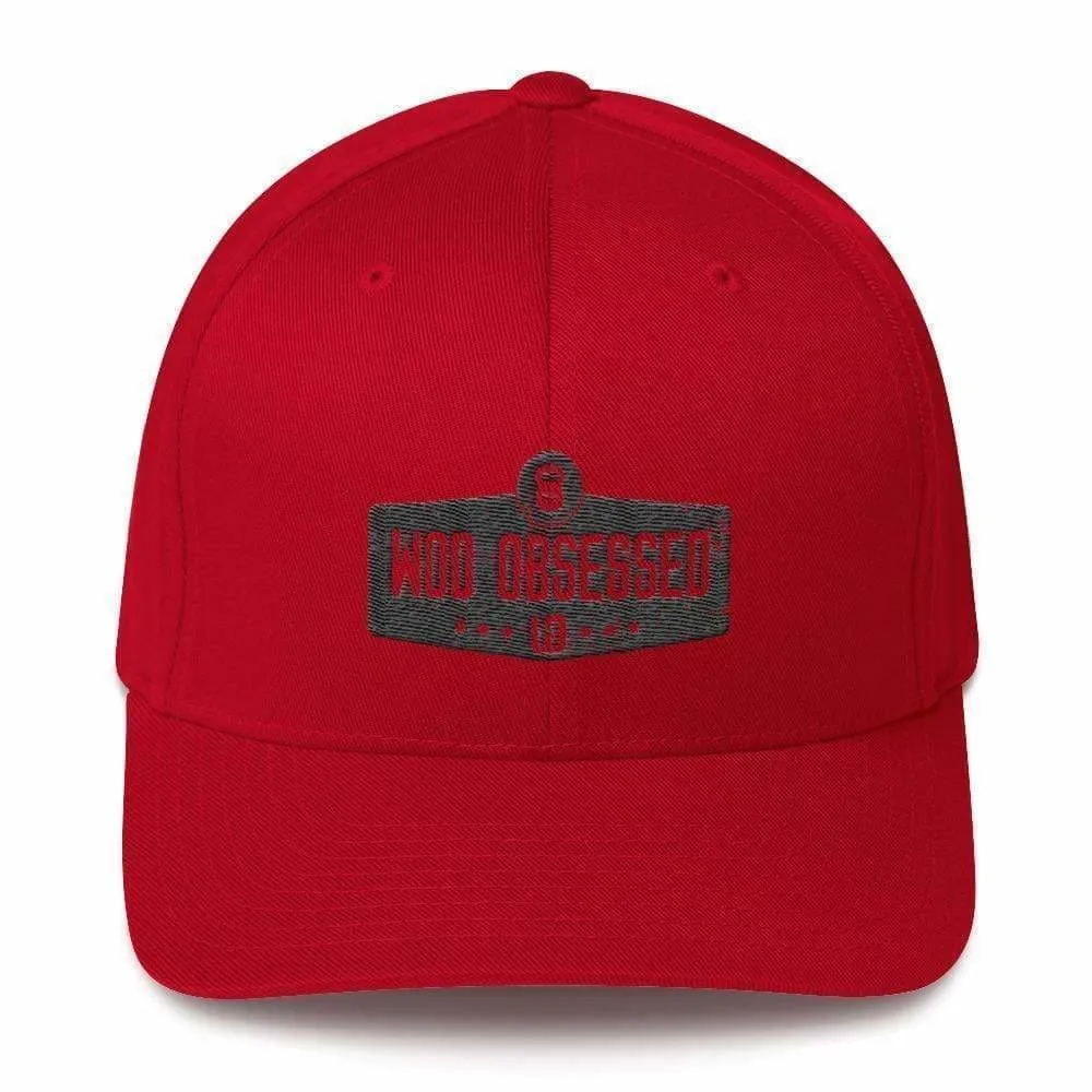 WOD Obsessed Kettlebell Flex Fit Hat